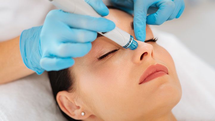 Which skin types benefit most from hydrafacial treatment?